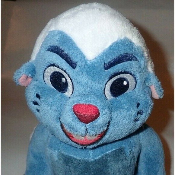 DISNEY LION KING 12”‎ Plush BUNGA TALKING Blue Honey Badger Lion Guard - Picture 2 of 7